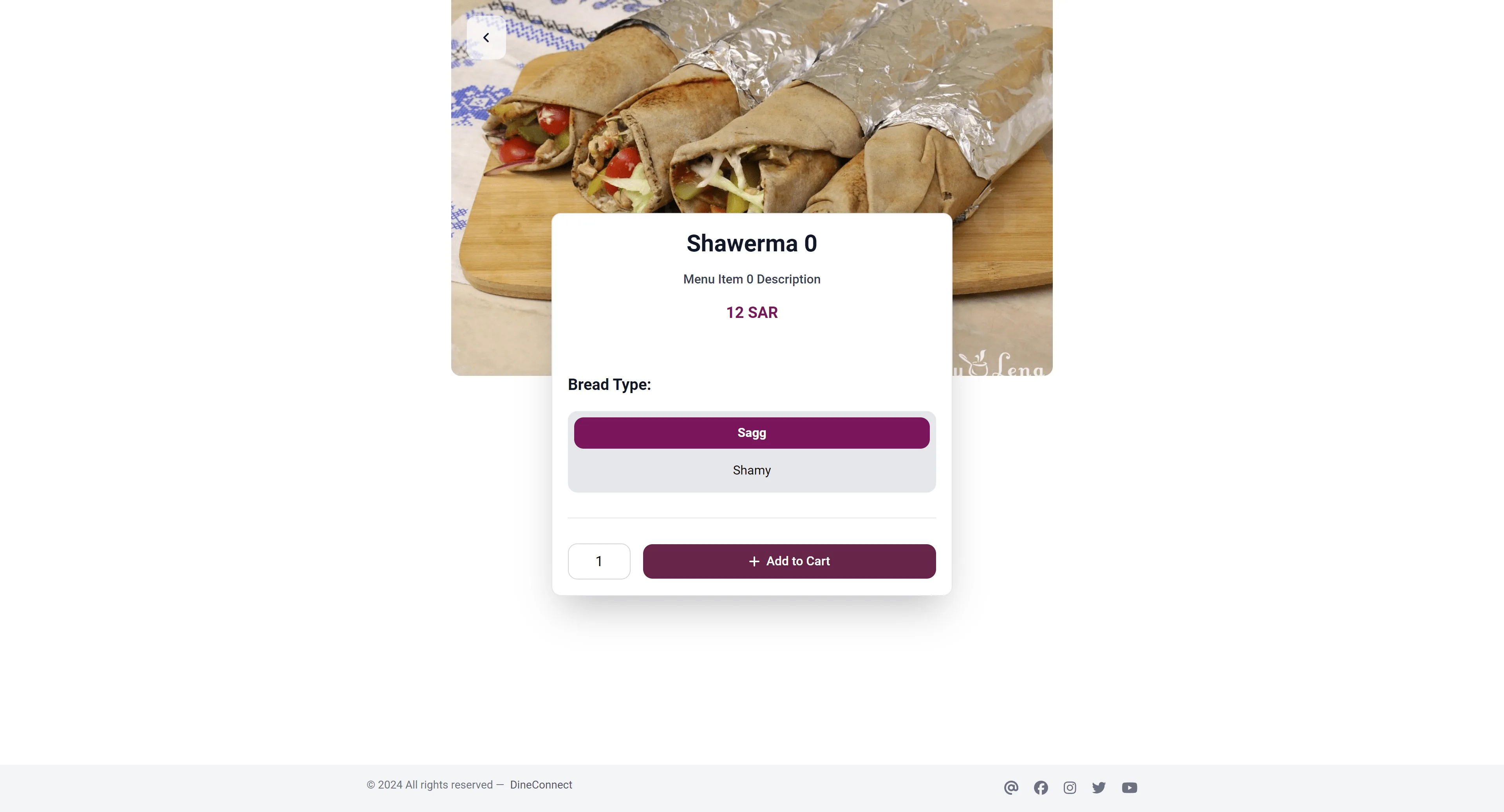 Restaurant Management System Image