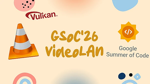 Comparing a standard CPU video pipeline with a zero-copy GPU pipeline, featuring the VLC and Vulkan logos