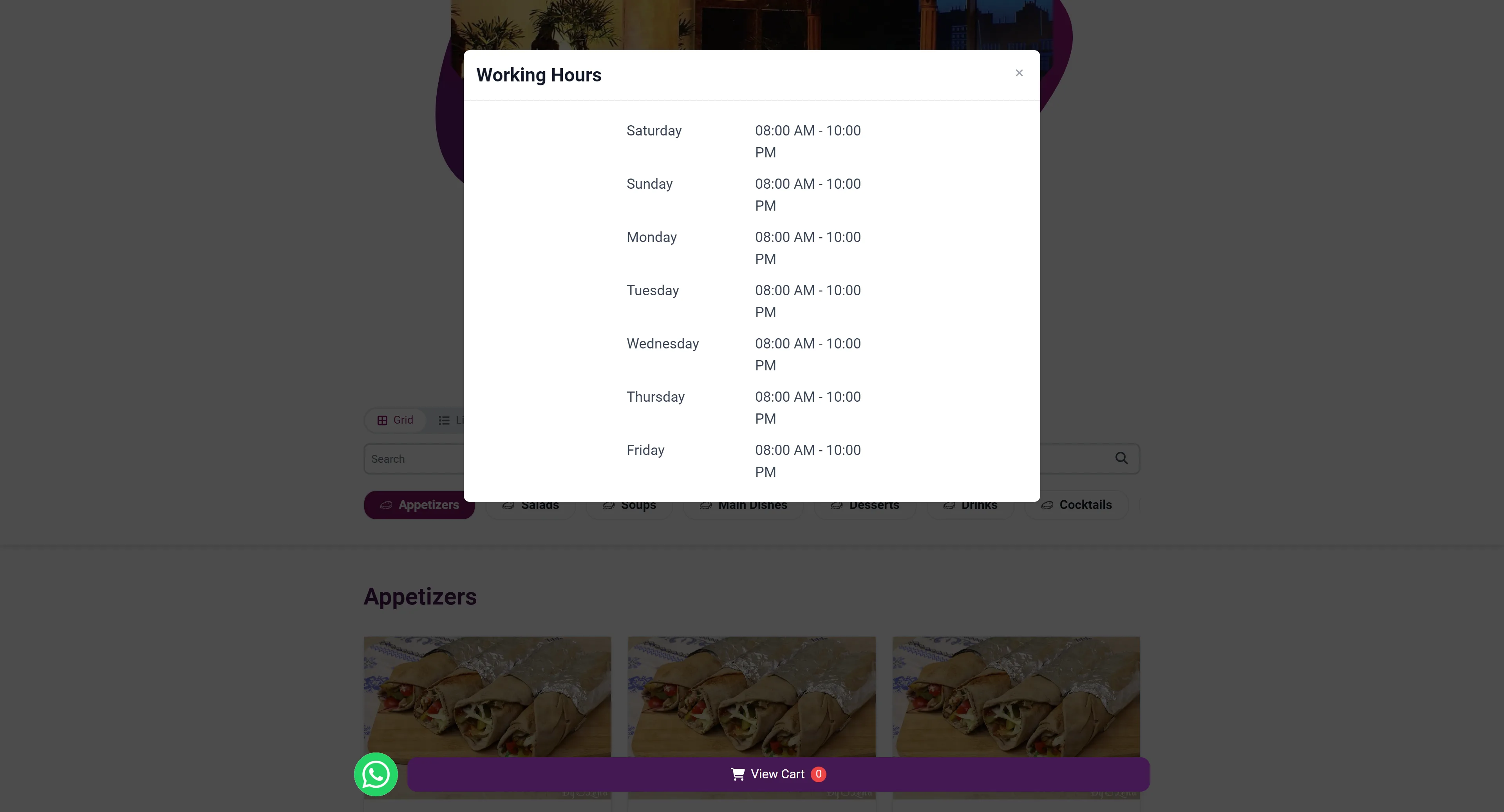 Restaurant Management System Image